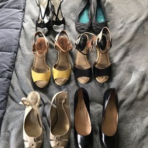 VARIOUS WOMENS SHOES sizes 7.5-9